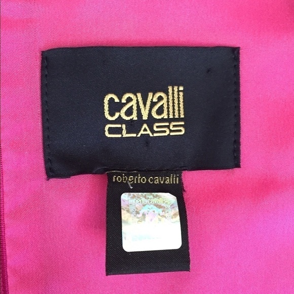 Roberto Cavalli Class 1/2 Sleeve Midi Dress - Picture 8 of 9